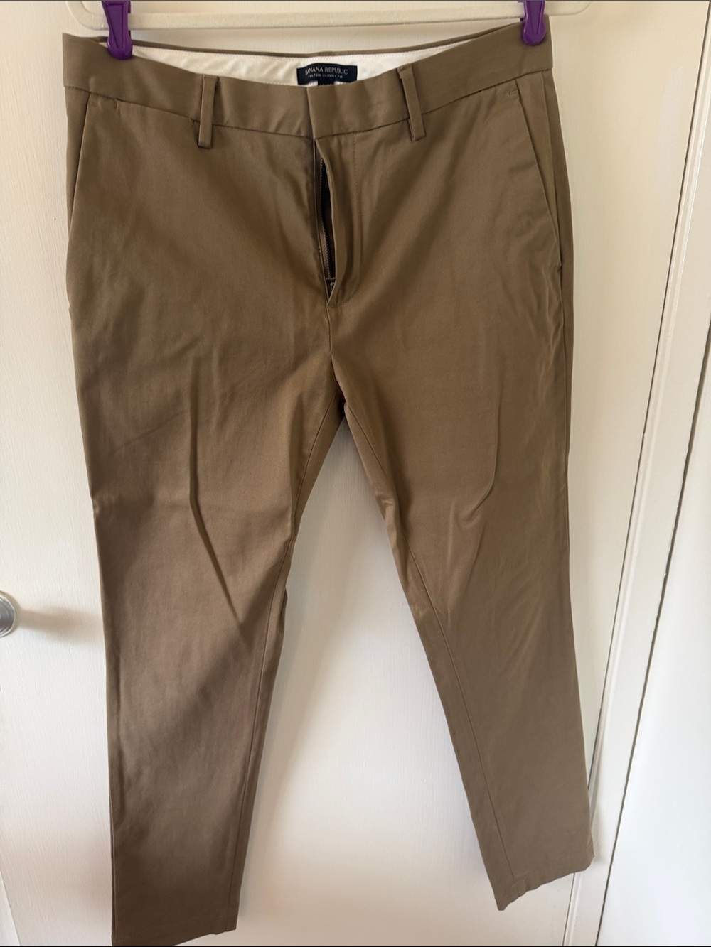 Banana Republic Men's Chino Pants - Khaki Brown